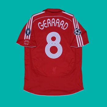 2006 – 08 LIVERPOOL HOME SHIRT GERRARD
