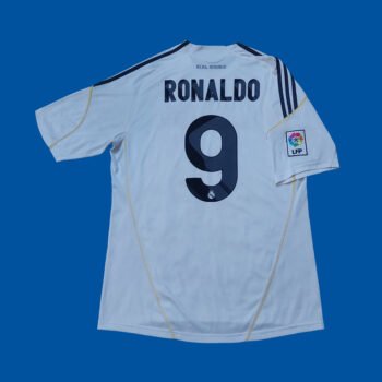2009 – 10 REAL MADRID HOME SHIRT RONALDO