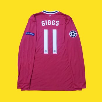 2011 – 12 MANCHESTER UNITED HOME LS SHIRT GIGGS