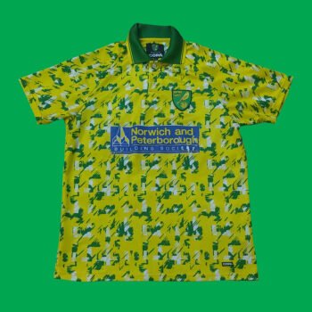1992 – 94 NORWICH CITY HOME REPRO SHIRT