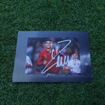 PORTUGAL POSTCARD WITH CRISTIANO RONALDO SIGNED